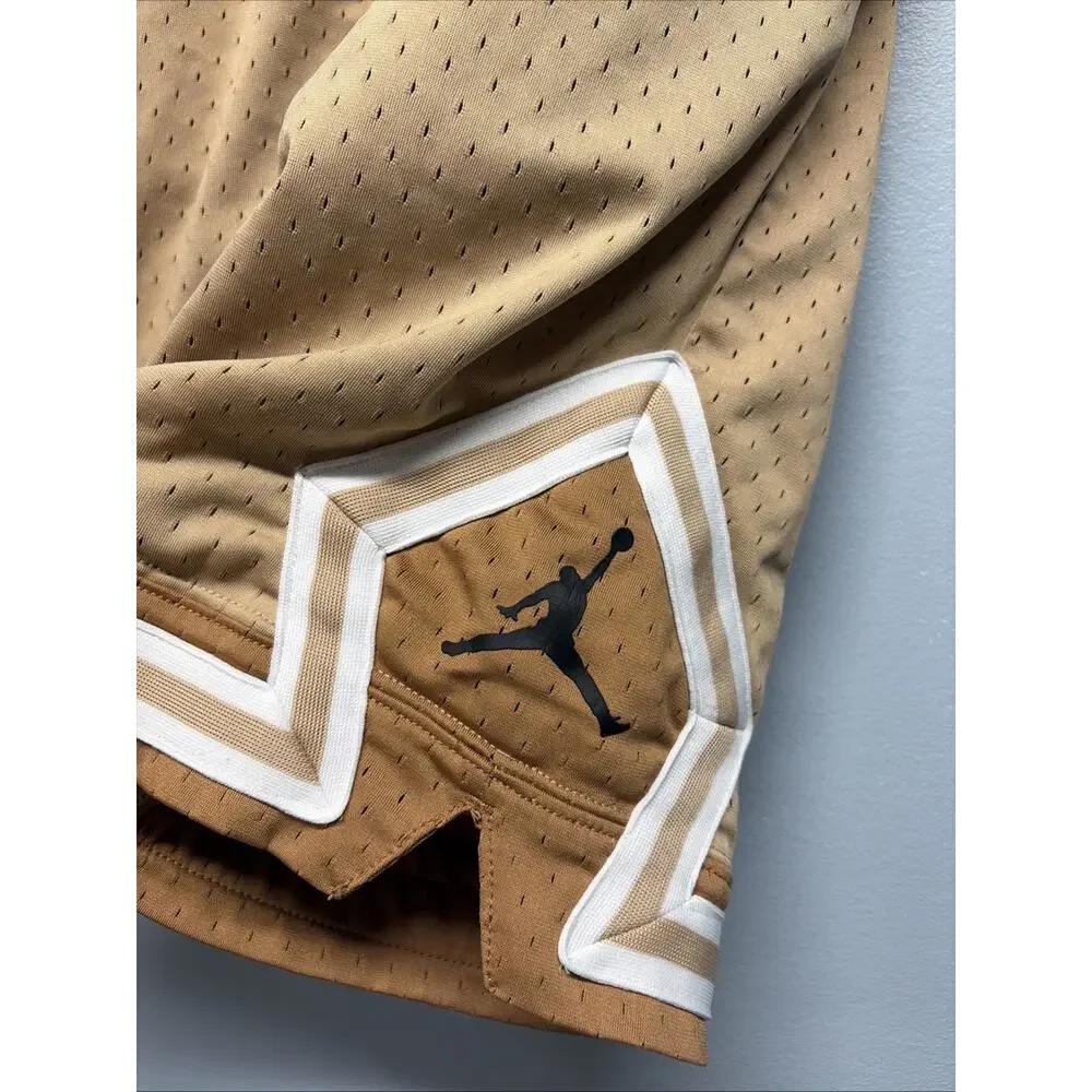 Jordan White & Tan Hoodie + Shorts Set - Nike Jordan - Sz XL (13-15 Years)